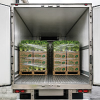 Food shipments move through the supply chain with sanitation, temperature control and security measures that help maintain product safety during transportation.