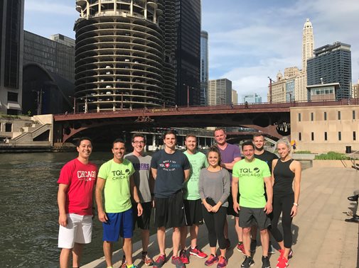 TQL Employees Pose For A Picture In Chicago