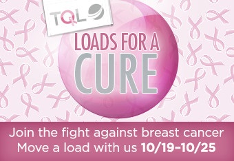TQL Loads for a Cure Join the Fight against breast cancer graphic