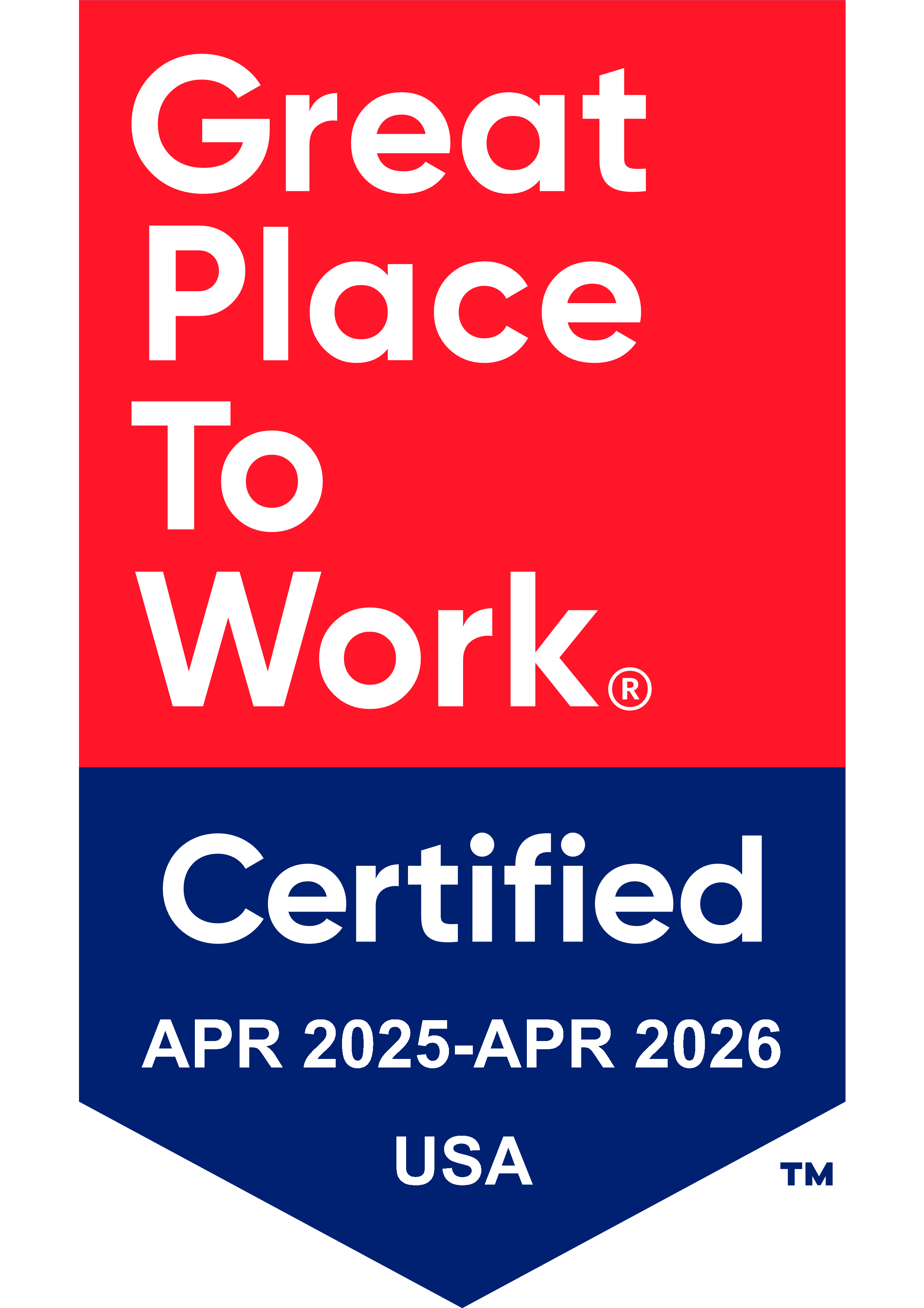 Great Places to Work Award