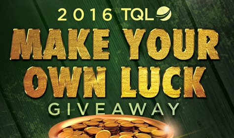 TQL Graphic With A Green Background And Gold Writing With A Pot Of Gold Below