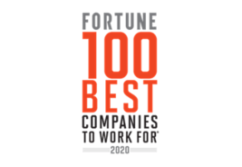 2020 winner - Fortune 100 Best Companies to work for