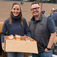 TQL and Jennifer Garner’s Once Upon a Farm teamed up through Moves that Matter, a TQL Cares program, to bring fresh food to 300 West Virginia families in need.