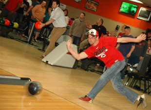 Man bowling