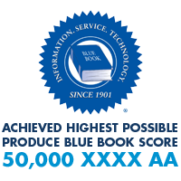 Highest Blue Book Score Logo 50,000 XXXX AA